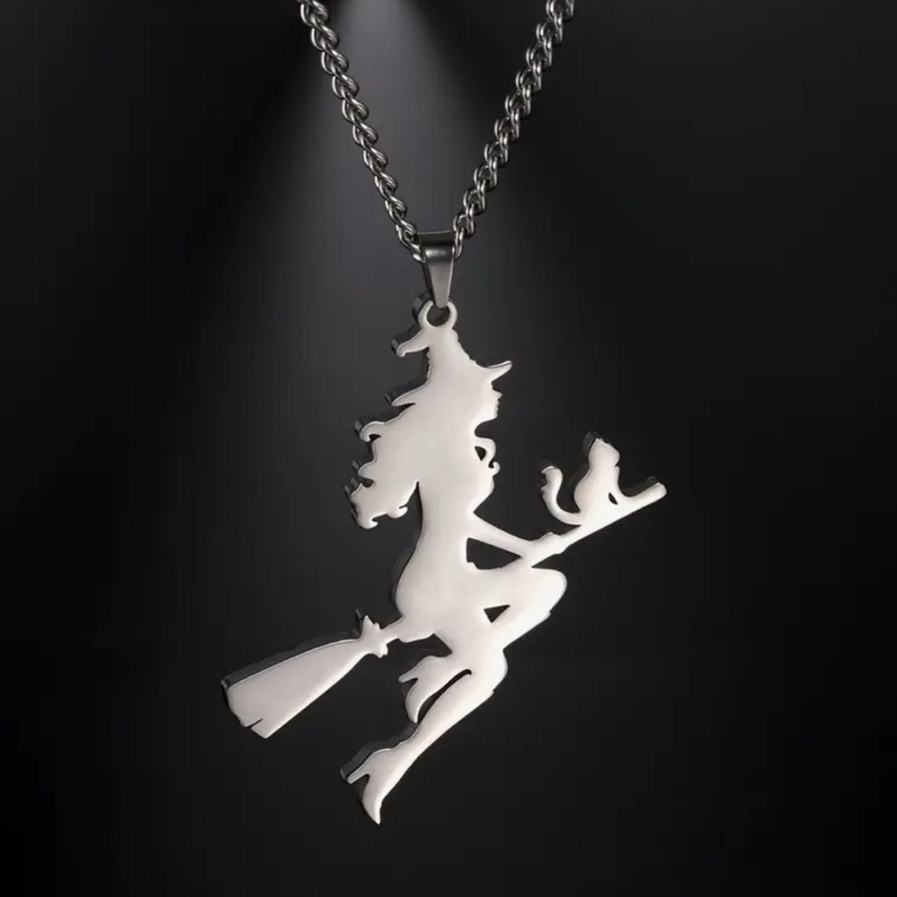 Mystic Gold Witch Necklace